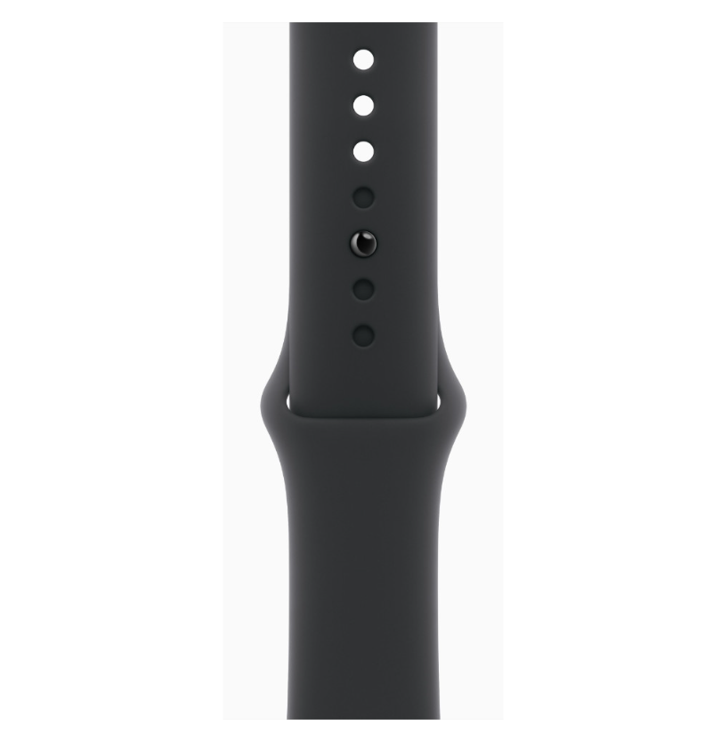 Смарт-часы Apple Watch Series 10 GPS 46mm Jet Black Alu. Case w. Black Sport Band — M/L (MWWQ3)