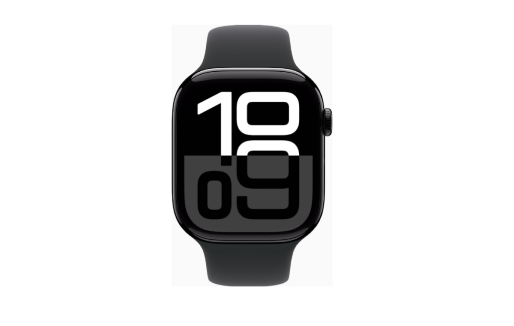 Смарт-часы Apple Watch Series 10 GPS 46mm Jet Black Alu. Case w. Black Sport Band — M/L (MWWQ3)