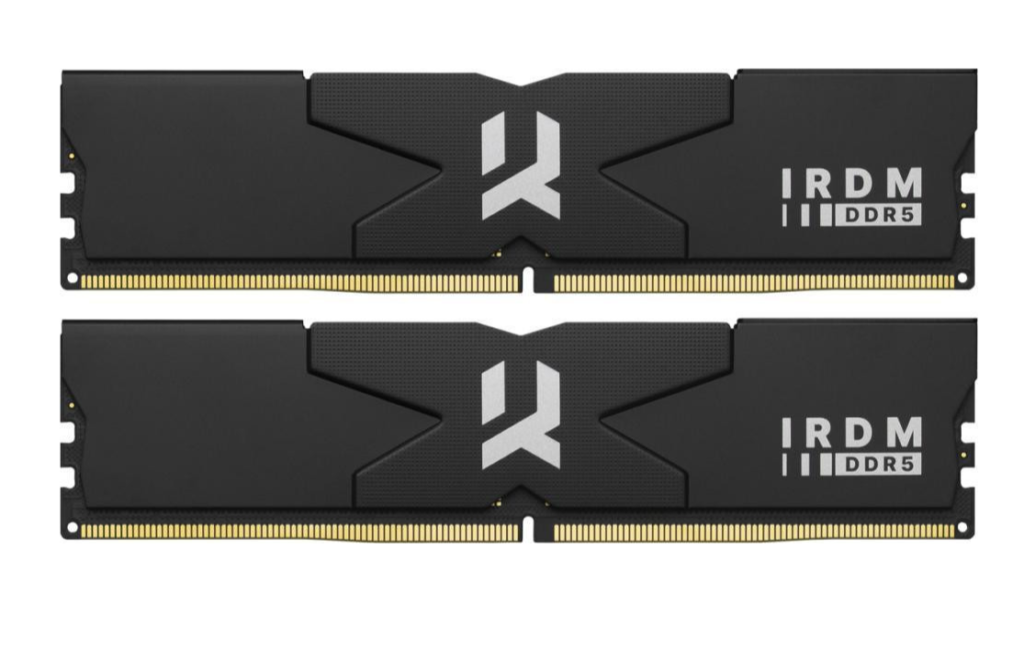 Память для настольных компьютеров GOODRAM 32 GB (2x16GB) DDR5 6000 MHz IRDM Black (IR-6000D564L30S/32GDC)