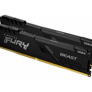 Память для настольных компьютеров Kingston FURY 32 GB (2x16GB) DDR4 3600 MHz Beast Black (KF436C18BBK2/32)