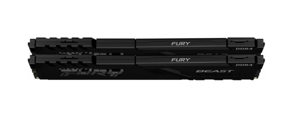 Память для настольных компьютеров Kingston FURY 32 GB (2x16GB) DDR4 3600 MHz Beast Black (KF436C18BBK2/32)