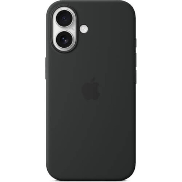 Чехол-накладка Apple iPhone 16 Silicone Case with MagSafe Black (MYY13)