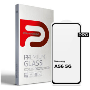 Защитное стекло ArmorStandart Pro для Samsung A56 5G Black (ARM82612)