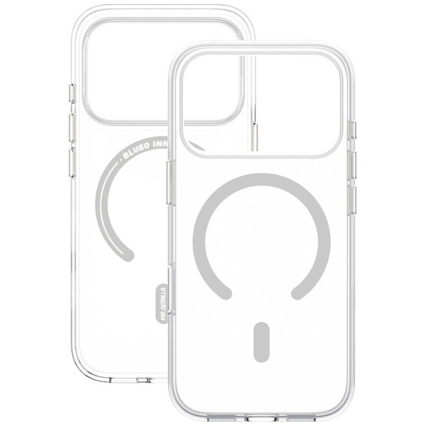 Чехол-накладка Blueo Crystal Drop PRO Case for iPhone 17 Pro with MagSafe Transparent (B41-I17PTR(M))
