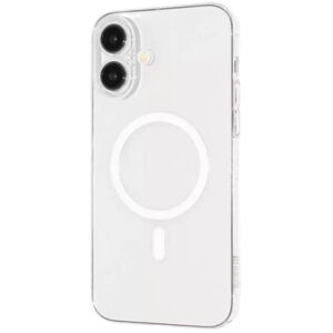 Чехол-накладка Blueo Crystal Drop PRO Resistance Phone Case for iPhone 16 with MagSafe Transparent (B41-I16TR)