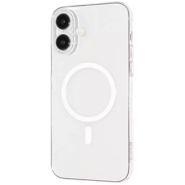 Чехол-накладка Blueo Crystal Drop PRO Resistance Phone Case for iPhone 16 with MagSafe Transparent (B41-I16TR)