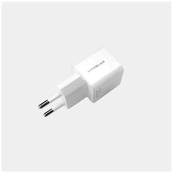 Сетевое зарядное устройство Monblan 20W USB-C Nano Series White