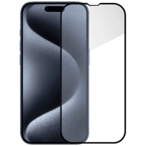 Защитное стекло Monblan for iPhone 15 Pro Max 2.5D Anti Static 0.26mm (Black)