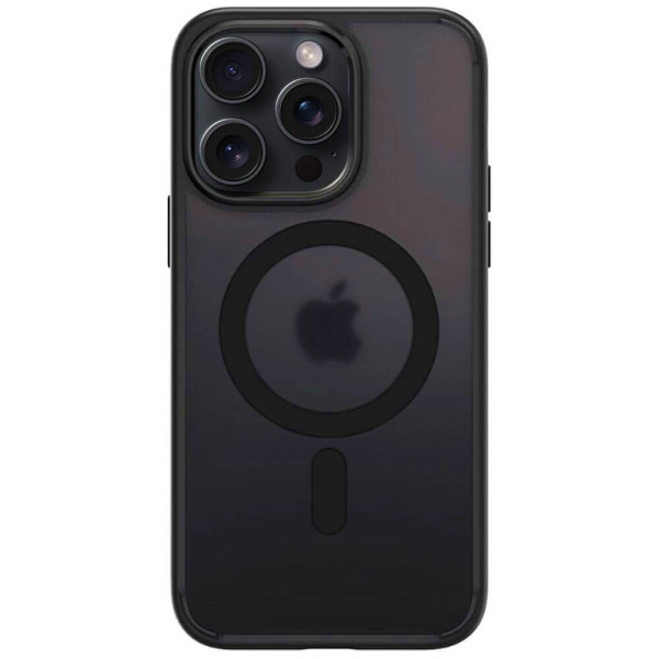 Чехол-накладка Monblan for iPhone 15 Pro Max Magnetic Matte Series (Black)