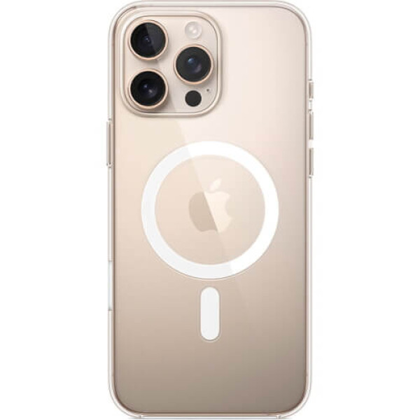 Чехол-накладка Monblan Magnetic Crystal Series for iPhone 16 Pro Max Transparent