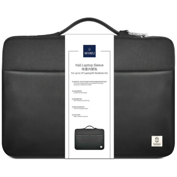 Чехол WIWU for MacBook 16» Hali Sleeve Series (Black)